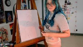 Painting My Finger Fucking Self