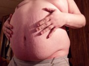 Belly Inflation with helium/compressor while kneeling