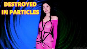 DESTROYED IN PARTICLES