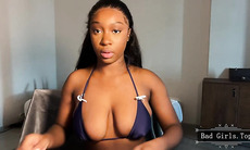 Hot big ass and big boobs ebony teen web riding