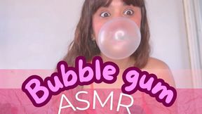 Bubble gum ASMR