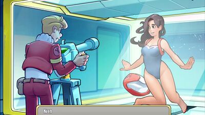 Experience the ultimate adventure with Code Pink and Test HOLO-pictures of Lune in this hentai video game!