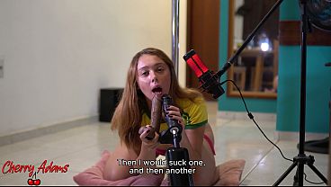 Contando Pro Corno Tudo Que Fiz Ontem - JOI Em Portugu&ecirc_s - Cherry Adams