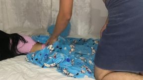 Friend's steamy post-shower&#x1F6BF; booty banging