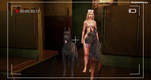 Zombitch: The Nurse and the Perverted Dogs