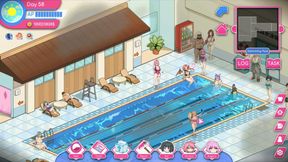 Hentai Game - Aoi Standing Dog Style Sex Gallery Scene - Lifeguard Holic