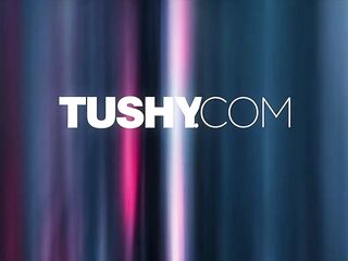 TUSHY Pretty Besties Milan Cheek And Polly Yangs Have Mad Anal Foursome On Couples Getaway