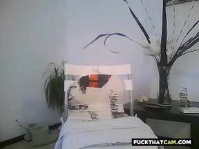 Skinny Mature Granny on Webcam