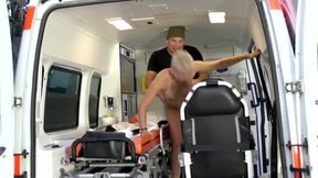 German hardcore in ambulance