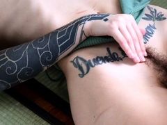 Close up MILF masturbation
