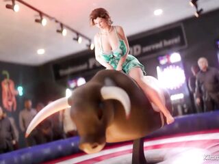 Apocalust - Hawt lewd angels Bull Riding Competition