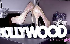 model  into lesbian porn at casting audition shoot