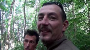 Slutty Girl Banged in Threesome