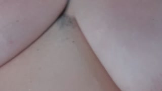 Naked Smoking and dropping ash all over my big tits and big belly, dirty talking
