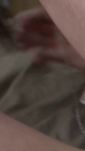 Busty babe Julia de Lucia sprayed in mouth from Luke Hardy