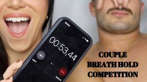 Male versus female breath hold - Mr and Mrs C