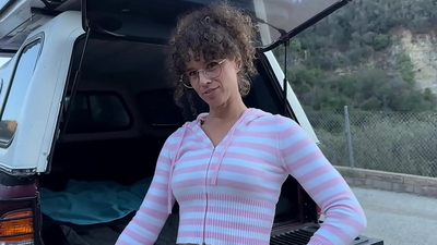 Stepmom Meets Him on Hike Then Anal Fucks in The Truck