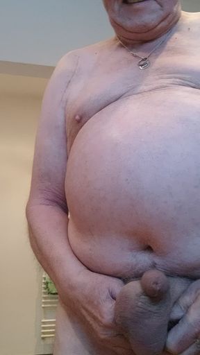 Playing with My Cock Before and After Shower