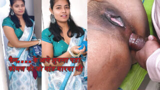 Hot girl takes it deep in her ass