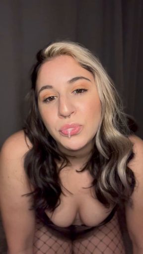 You’re a slut for my spit