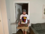 Pizza Delivery Boy Fucks Himself Roleplay