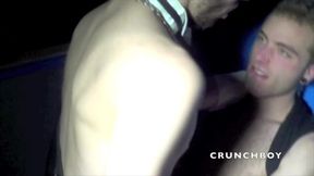 Bartender fucked in a bar by straight boy