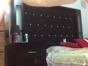 Claudia Valenzuela has a very hot video call with a fan from her Onlyfans