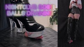 Night Club Boss Draining and Walking on your Cock and Balls in Patent High Heels (Double Slave Version) - TamyStarly - Cock Balls Crush Trample, Shoejob, CBT, Trampling, Bootjob, Stomping