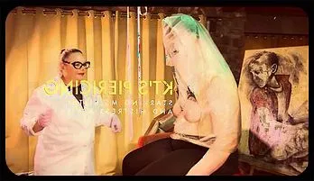 Dominatrix April O'Neil's Intense Piercing & Bondage Session