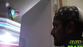 Hot guest receives fucked by Lorena Vasconcellos