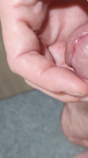 Naked Slow Masturbating, Edging, Close up Cumming - Rockard Stepdaddy