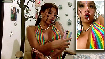 TS Angelique Monroe - Webcam show from November 20, 2024