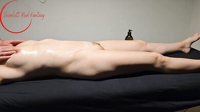 Chest therapy ruined by perverted masseur gushing orgasm