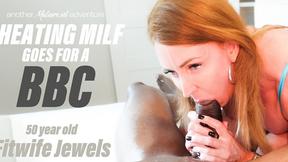 ”Fitwife Jewels is ready for a big black prick”