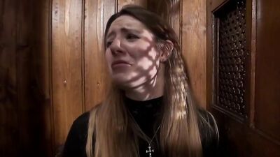 Kinky priest fucks a lovely blonde Samantha Bentley during confession