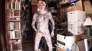 I - Leeharper Pinnomen – the Tattooed Sheer & Copenhagen Porno Model – Got a Uber-cute "Custom-built Order" from a Sheer-Aficionado, who desired to Buy My Naked Pics & Movies and He Dreamed My Scrotum to Be Roped Stiffly !