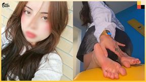 Ela - 18 Years Old - Latina Foot Modeling - Girl Next Door Feet - Amateur Feet - Real Life Foot Fetish copy 1