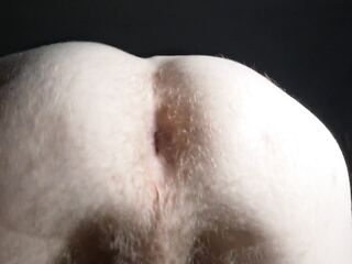 Widening Shaking and Showing Off My Slender Brawny Butt and Constricted Pink Gap!