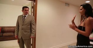 Getting Caught Masturbating At Work Helps Laly Catch Cock