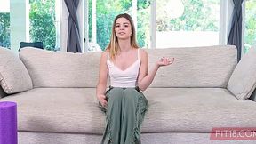 Flexible Kawaii Teen Gets Creampied POV Style