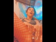Squirting on self, full vid on onlyfans