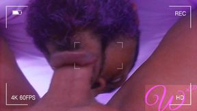 Sucking on Fat Girl Cock