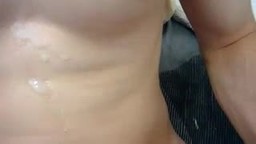 Cute Uncut Model Cumshot Show