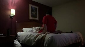 Straight fucks gay t-girl condomless in hotel