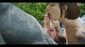 alternative girls get anal fucked in the nature - atm, outdoor public, gapes, atogm, facial - (goth, punk, alt porn) zf022