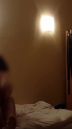 My first solo cuckold date with my lover in his house   Clip 1