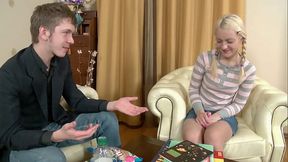 teen student doesn'_t wanna study she wants a big cock in the ass