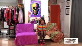 bts - cutie vera king teases her curves in a photoshoot session!