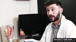 ”Muscular Scott Demarco extracts  adorable Rob Quins semen sample after rough assfucking se”