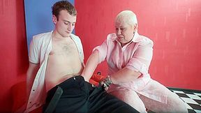 Legal-age Stud Seduces 56-year-old Grandma To Anal Fuck